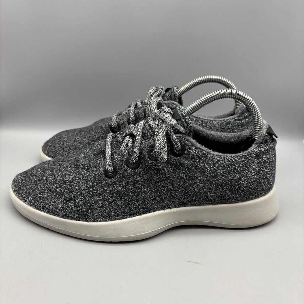 Allbirds Wool Runners Sneakers Men's Size 8 Comfort Running Shoes Mizzle Gray
